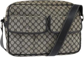 Celine Pre-owned Cross Body Bags, female, Multicolor, Size: ONE SIZE Pre-owned Macadam Canvas Shoulder Bag