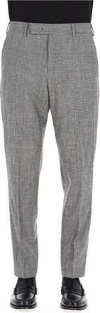 Pantaloni Torino Rebel Broeken - Heren - Slim Fit Broeken - Zwart - S - Wol - Broeken