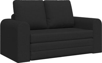 vidaXL Sofa Bed Black 148 x 71 x 83 cm Fabric Vidaxl