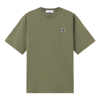 Stone Island 2100030 Compass Patch T-Shirt Military Green L1S152100030S0115V005G