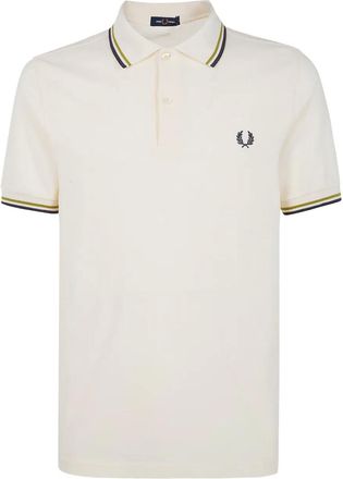 Fred Perry Polo con orlo a contrasto - Toni neutri