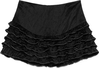 Sandro Shorts con ruches - Nero