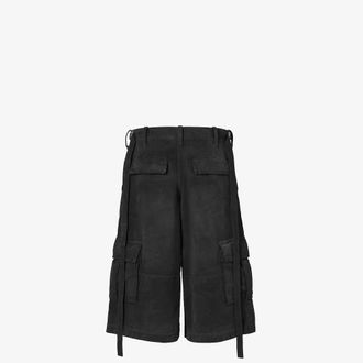 Fendi H26 Cargo Shorts - Black