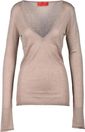 Wild Cashmere Silk/Cashmere Sweater - Taupe