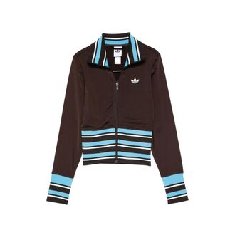 adidas Striped Zip Sweatshirt