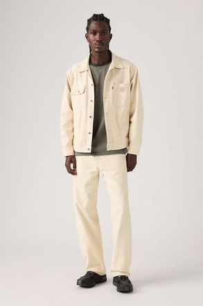Levi's 568 Loose Straight Carpenter - Uomo - 26X30 - Bianco / Undyed Ecru Greige Lightweight Canvas