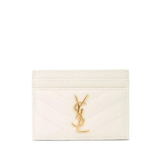 Saint Laurent Monogram Quilted Card Holder