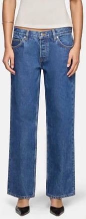 EB Denim Cropped Low Rise Baggy Jeans In Manhattan