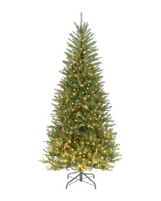 National Tree Company 6.5Ft Dunhill Fir Slim Tree With 500 Clear Lights