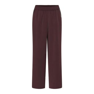 Kaffe Felpa - - Trousers - Donna - Marrone - XS