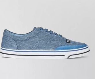 Dolce & Gabbana linen low top sneakers