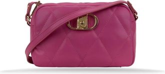 Liu Jo Gewatteerde Schoudertas met Rits - Dames - Schoudertassen - Roze - ONE Size - Leer - Tassen