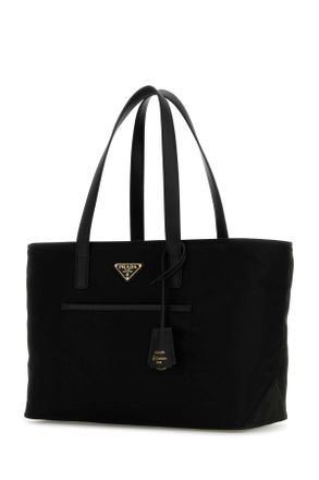 Prada Womens Re-Nylon Tote Black