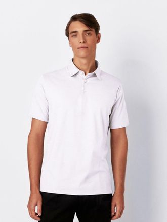 DeSoto Poloshirt DESOTO Jerseypolo Essential Kent halbarm, Herren, Gr. XXL, weiss (wei&szlig; piqu&egrave;), Piqu&eacute;, Obermaterial: 100% Baumwolle, unifarben, slim fit norm