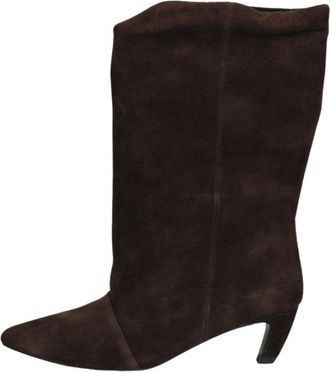 Bibi Lou Naroa Booties 55 - Dames - Schoenen - Bruin - Maat: 40 EU Leer