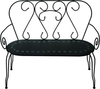 Vacchetti Vacchetti - Panchina in Metallo Antracite mod. New Old