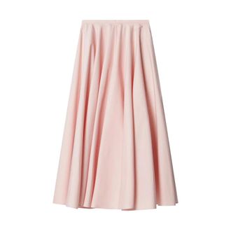 Givenchy Midi Skirts, female, Pink, Size: XS Long Circular Skirt