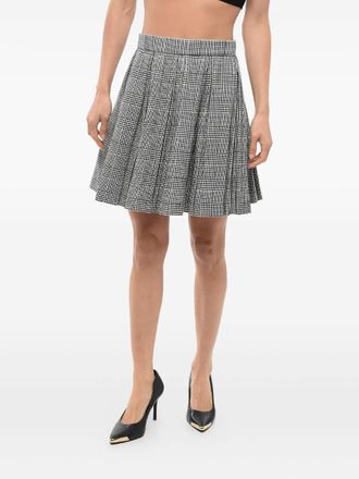 Balmain Mini-plooirok - Wit