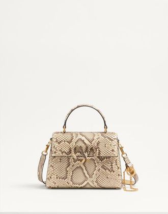 Valentino Garavani Valentino Garavani Vsling Small Python Handbag Wo