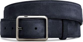 Tod's suede belt - men - Calf Suede - 110 - Blue