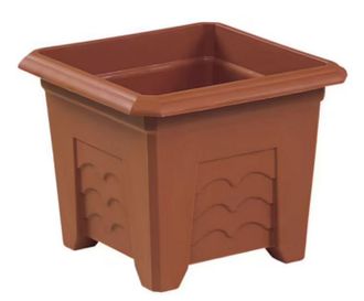 Emsa Maceta Decorativa De Pl&aacute;stico - 88 Litros, Terracota