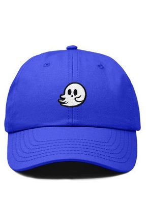 Dalix Whisper Ghost Dad Cap in Royal Blue at Nordstrom
