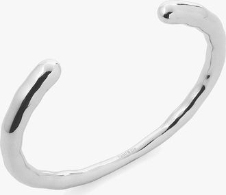 Tutti & Co Womens Dew Bangle - Silver