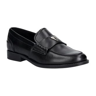 Guess Schoenen, Dames, Zwart, 37 EU, Leer, Beliso Loafers