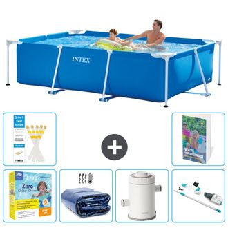 Intex Piscina Con Estructura Rectangular - 260x160x65 Cm - 7-piezas S22