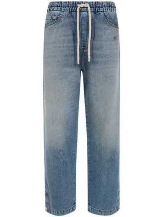 Amiri Drawstring Baggy Jeans
