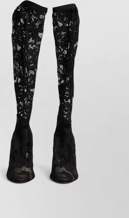 Dolce & Gabbana lace sock ankle boots