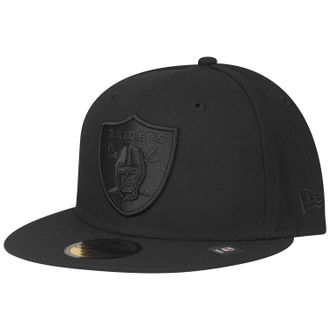 New Era 59Fifty Fitted Cap - Blacked Las Vegas Raiders - 7 1/8