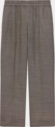 Helmut Lang Men & apos;s Crease-Front Wool-Blend Trousers