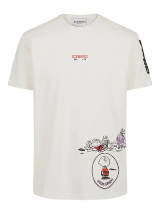 Iceberg T-shirt con logo - Toni neutri