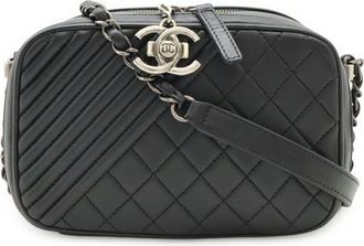 Chanel Coco Boy Matelasse Leather Shoulder Bag