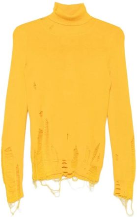 Maison Margiela Mujer, Jerseys, Amarillo, Talla: M