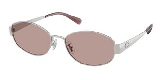 Coach HC7192D CDP44 Asian Fit 90017N Womens Sunglasses Silver Size 57