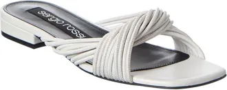 Sergio Rossi Akida Leather Sandal