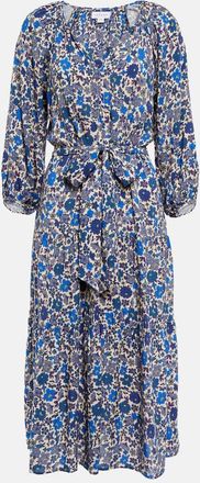 Velvet Maddy floral midi dress