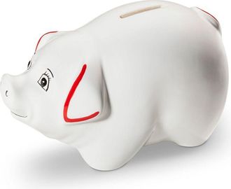 Gmundner Keramik Gmundner Cer&aacute;mica Borde Rojo Rub&iacute;, Hucha Lilly