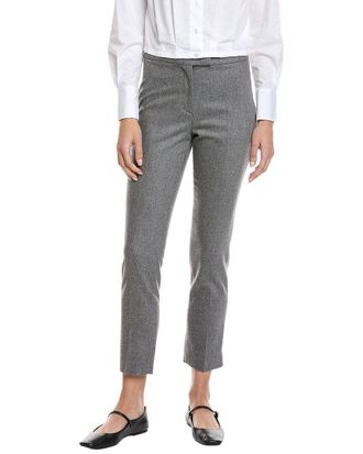 Eleventy Slim Fit Wool & Cashmere-Blend Pant