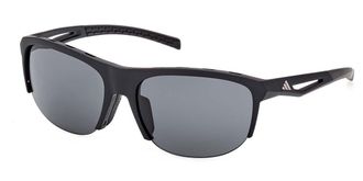 Adidas Sport SP0112 02A Mens Sunglasses Black Size 66