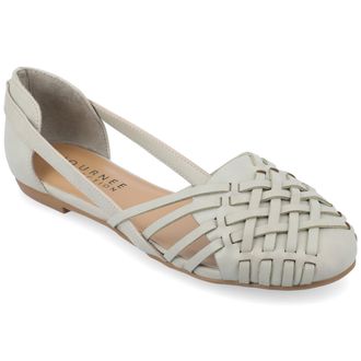 Journee Collection Women & apos;s Ekko Medium and Wide Width Flat Sandals