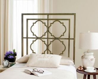 Safavieh Silva Queen Metal Headboard