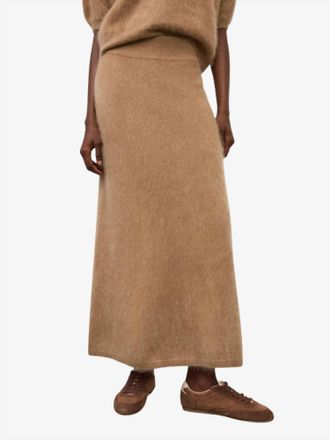 Lisa Yang Asta Maxi Skirt In Toffee