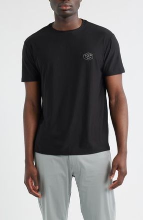 Dark Seas No Sweat Short Sleeve T-Shirt in Black at Nordstrom, Size X-Large