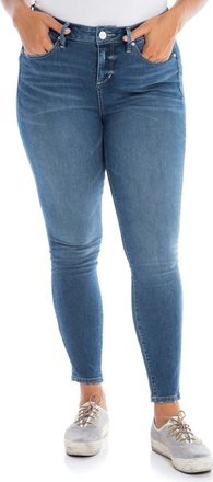 Slink Jeans Slim Leg Jeans in Penelope at Nordstrom, Size 14W