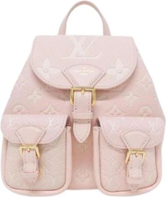 Louis Vuitton Pre-owned Monogram Empreinte Rugzak - Dames - Vintage Rugzakken - Roze - ONE Size - Leer - Vintage