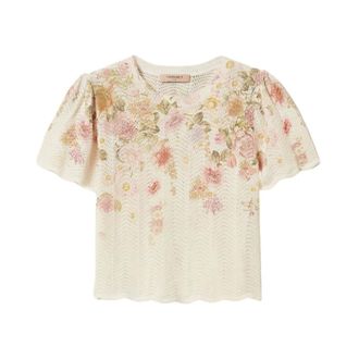 Twinset Twin-set Jumpers - female - Twinset - Round-neck Knitwear - Multicolor - XL - Knitwear