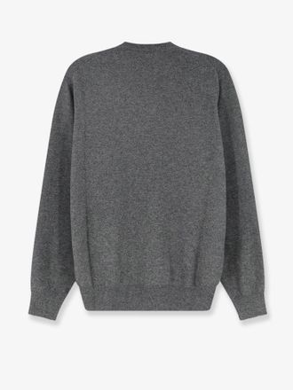 Brunello Cucinelli Mens Cashmere V-Neck Sweater Grey